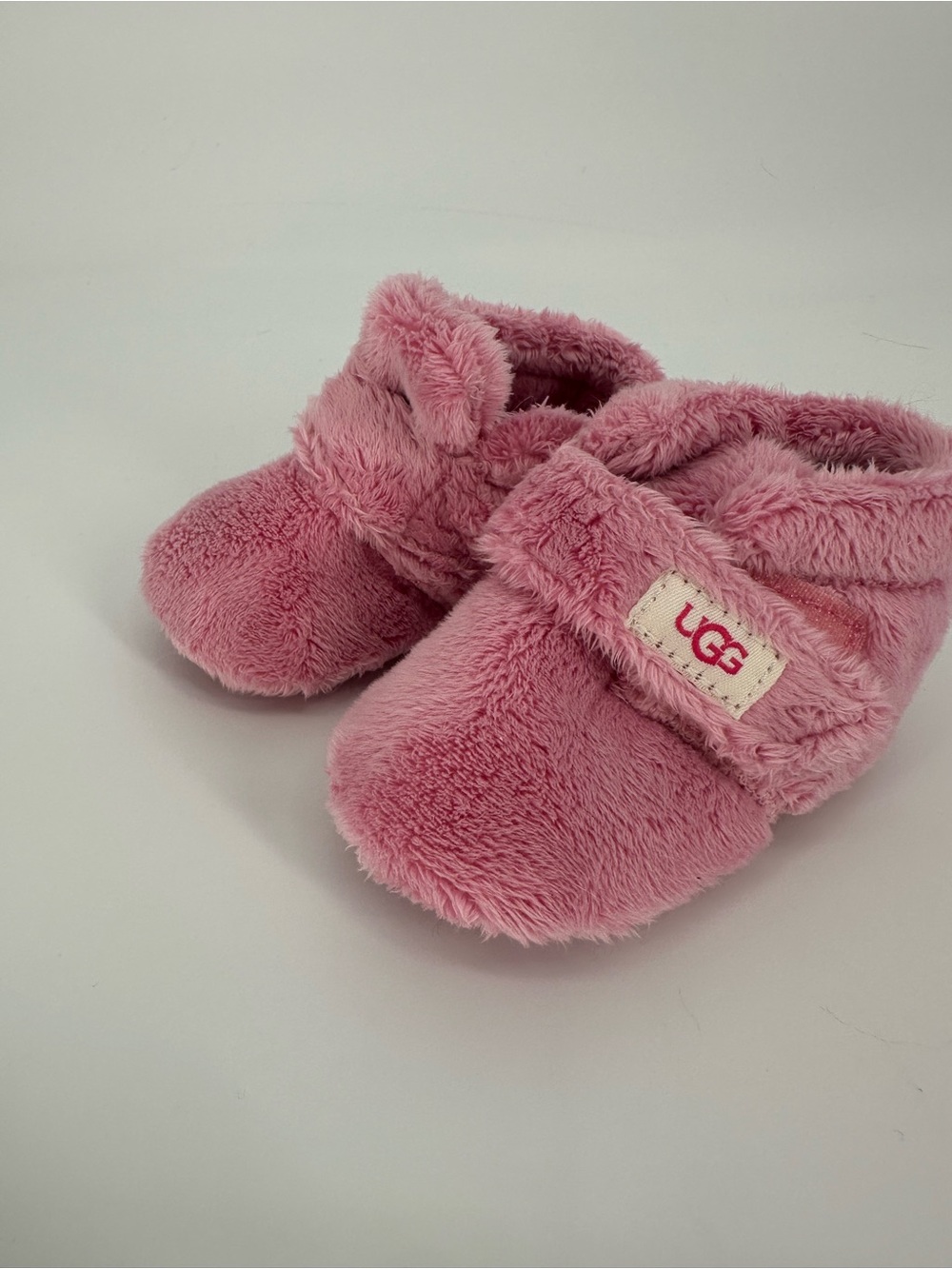 UGG Bixbee Girls' Infant Baby Bootie Pink Infant Size 2/3 Small 6-12 Months